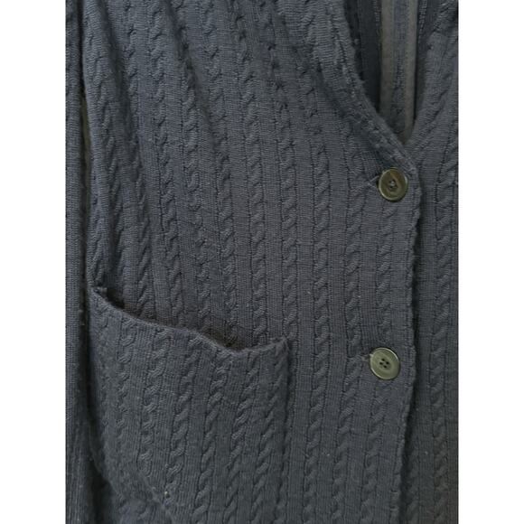 Joie 2-Button Front Closure Cable Knit Blazer - Picture 3 of 13